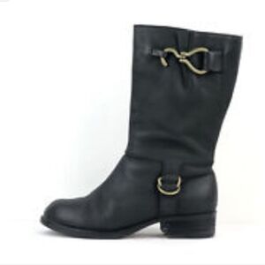Cole Haan Nike Air Leather Boots in Soft Black or Charcoal Size 7.5